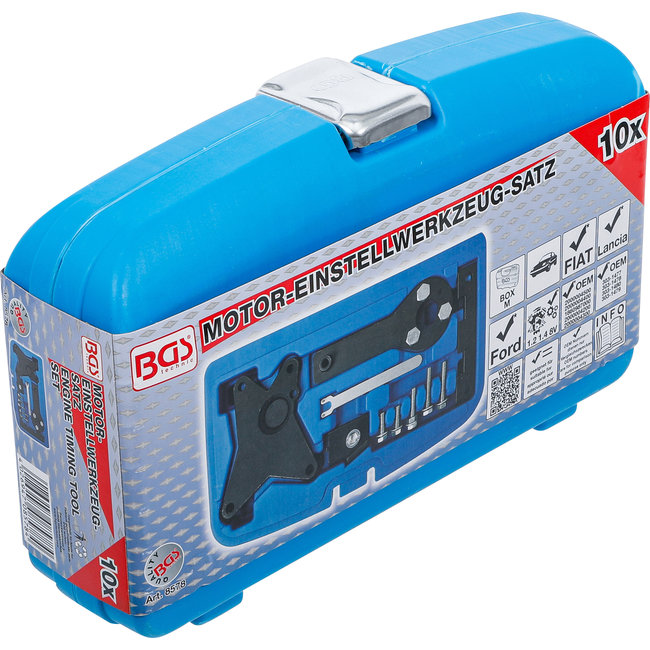 BGS Motorafstelset voor Fiat, Ford, Lancia 1.2, 1.4 8V