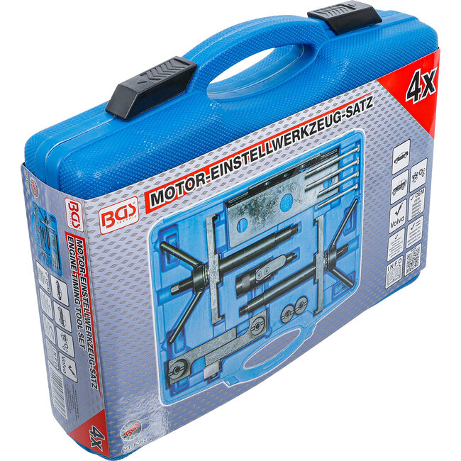 BGS Motorafstelset voor Volvo 4-/5-/6-cilinder tot bj. ‚06
