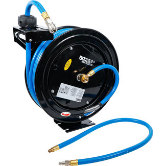 BGS technic Persluchtslang met oproller automatisch 15 meter