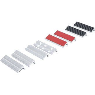 BGS technic Beschermbekken-set voor bankschroef 100 mm 8 delig