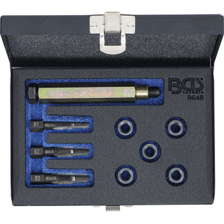 BGS technic Reparatieset voor gloeibougie schroefdraad M9 x 1,0 mm