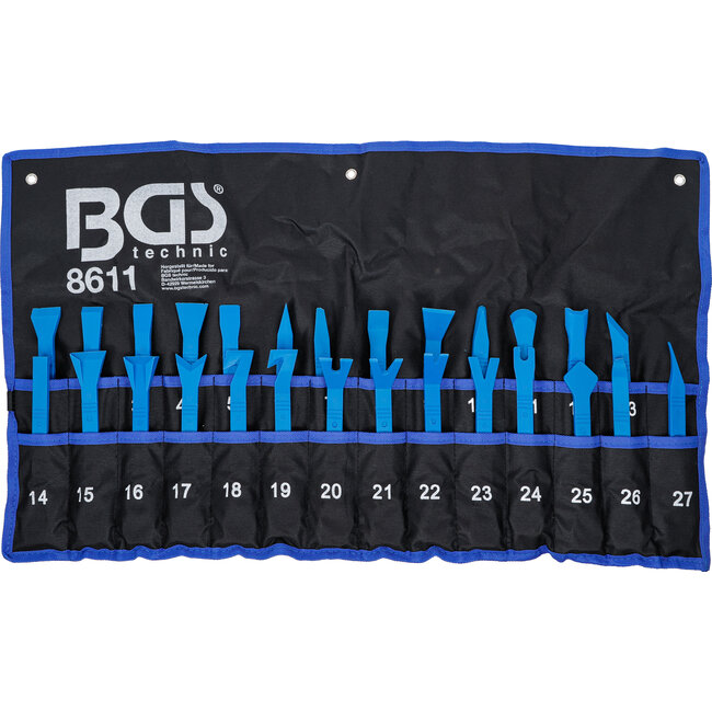BGS Sierlijstwig-/schraperset 27 delig