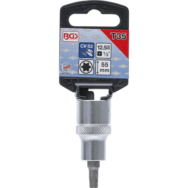 BGS Dopsleutelbit Lengte 55 mm 1/2" Torx T35