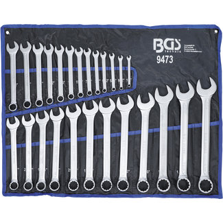 BGS technic Steekringsleutelset inches 1/4" - 1.1/4" 25 delig