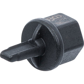 BGS technic Dopsleutelbit voor olie-aftappluggen met speciaal profiel 10 mm (3/8") voor VAG