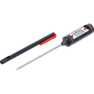 BGS technic Digitale thermometer met roestvrij stalen meetsonde