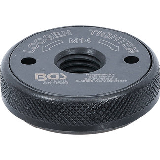 BGS technic Snelspanmoer voor haakse slijper M14