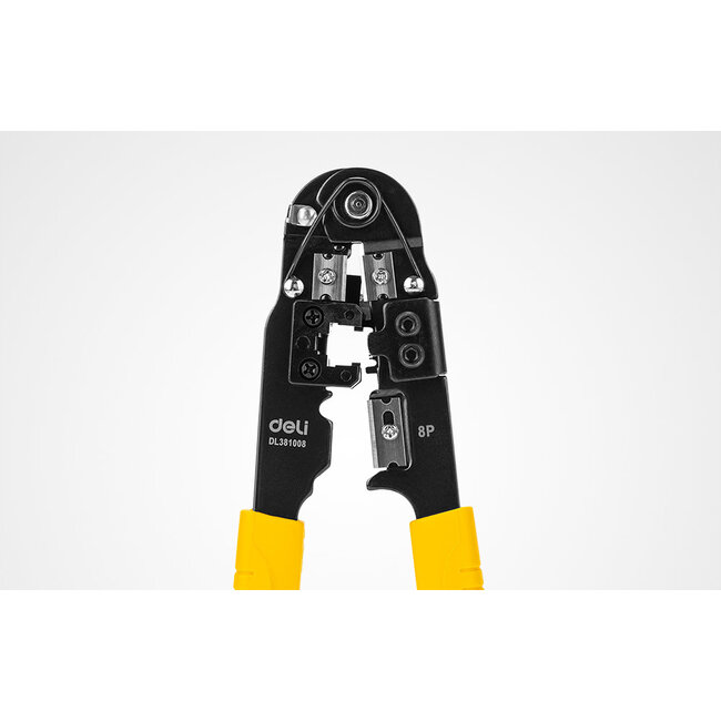 Deli Tools Ethernet krimptang 205 mm EDL381008