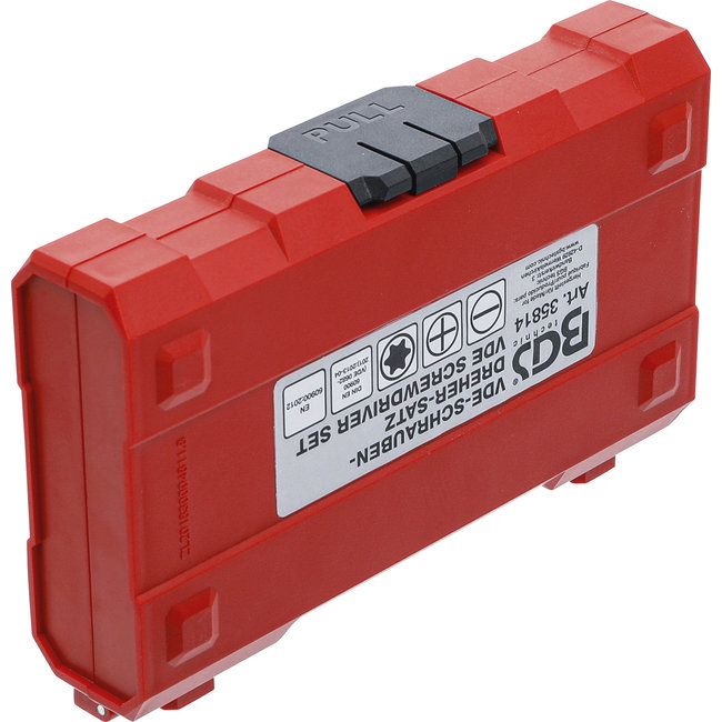 BGS VDE schroevendraaierset met vervangingsbladen 13 delig