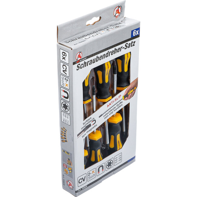 BGS Schroevendraaierset Torx T10 - T30 6 delig