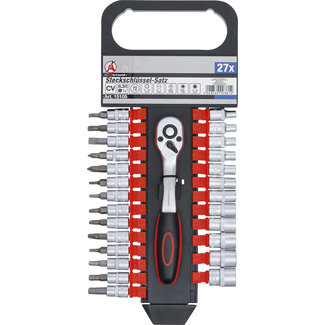 BGS Do it yourself Dopsleutelset 1/4" 4 - 13 mm 27 delig