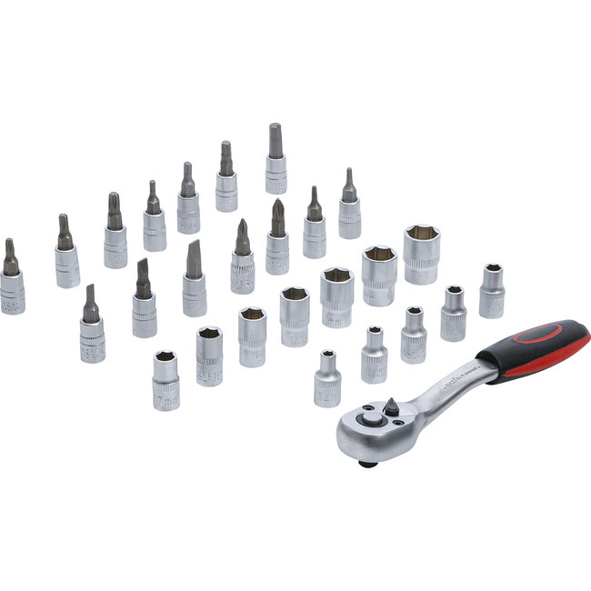 BGS Dopsleutelset 1/4" 4 - 13 mm 27 delig