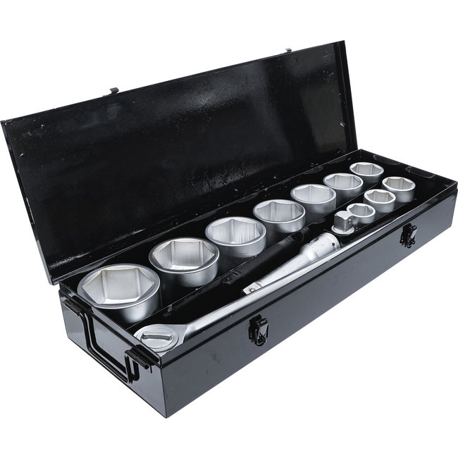 BGS Dopsleutelset 1" 36 - 80 mm 15 delig