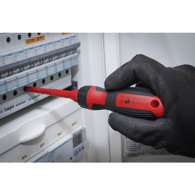 BGS VDE schroevendraaierset met vervangingsbladen 8 delig