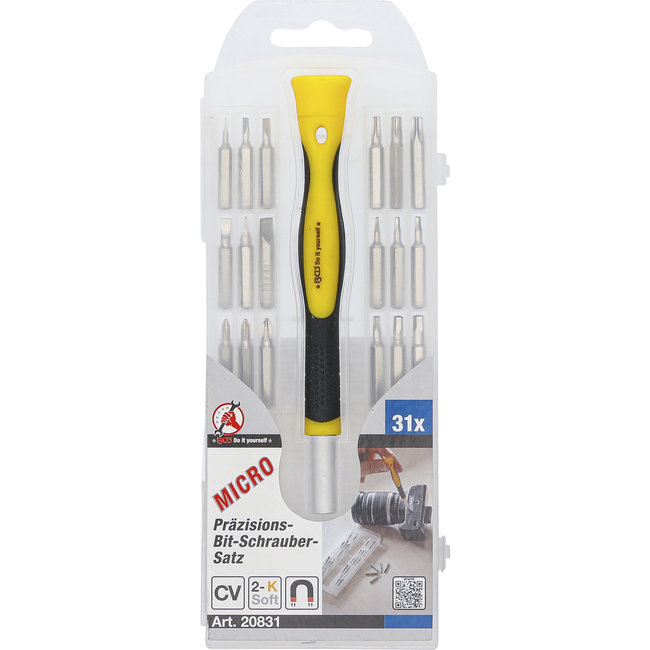 BGS Microbit schroevendraaierset 31 delig