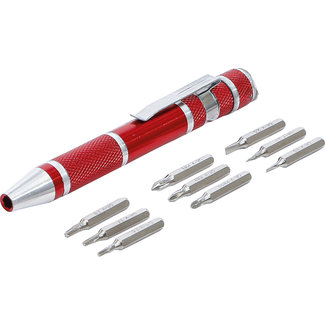 BGS Do it yourself Precisie-bit schroevendraaierset 10 delig
