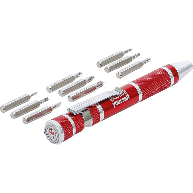BGS Precisie-bit schroevendraaierset 10 delig