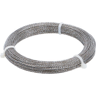 BGS technic Glassnijdraad getwist staaldraad 25 mm