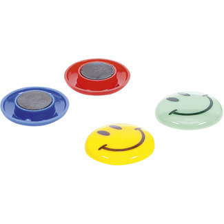 BGS Magneetset "Smile" Ø 40 mm 4 delig BGS Magneetset "Smile" Ø 40 mm 4 delig