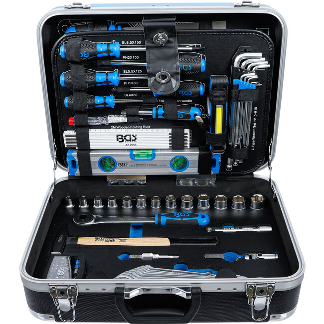 BGS Sanitair-gereedschapskoffer 95 delig