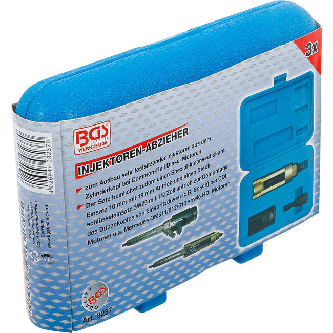 BGS Trekkerset, voor common rail verstuivers