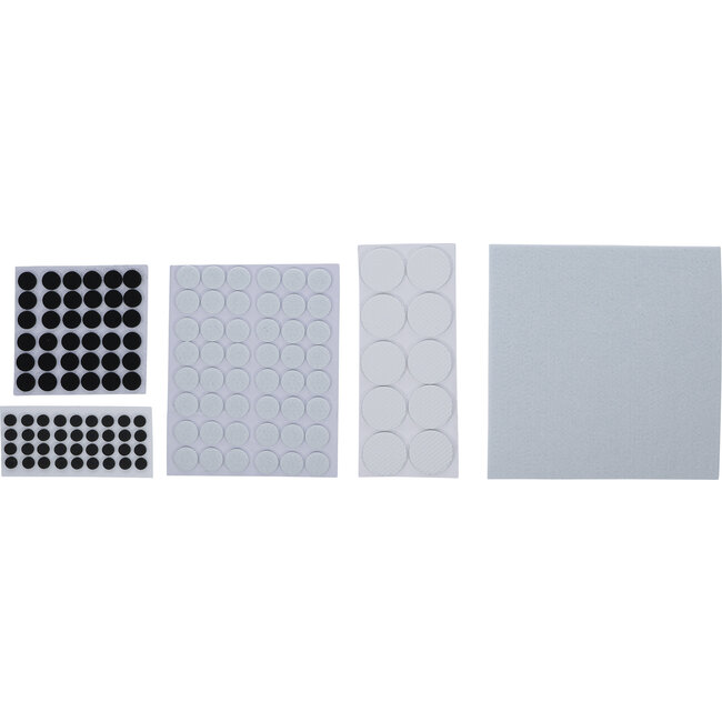 BGS Viltglijderset zelfklevend 131 delig