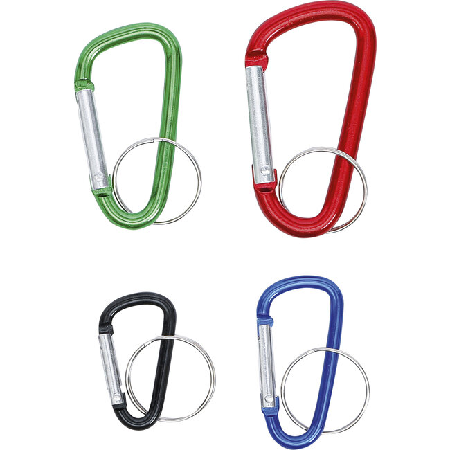 BGS Karabijnhaakset 4 delig