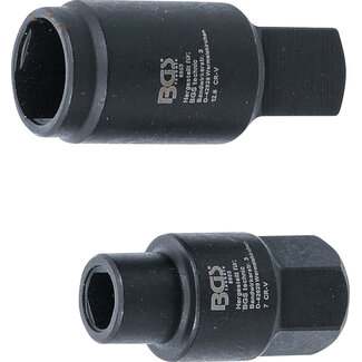 BGS technic Dopsleuteldoppen voor Bosch-injectiepompen 3-kant 7 / 12,6 mm