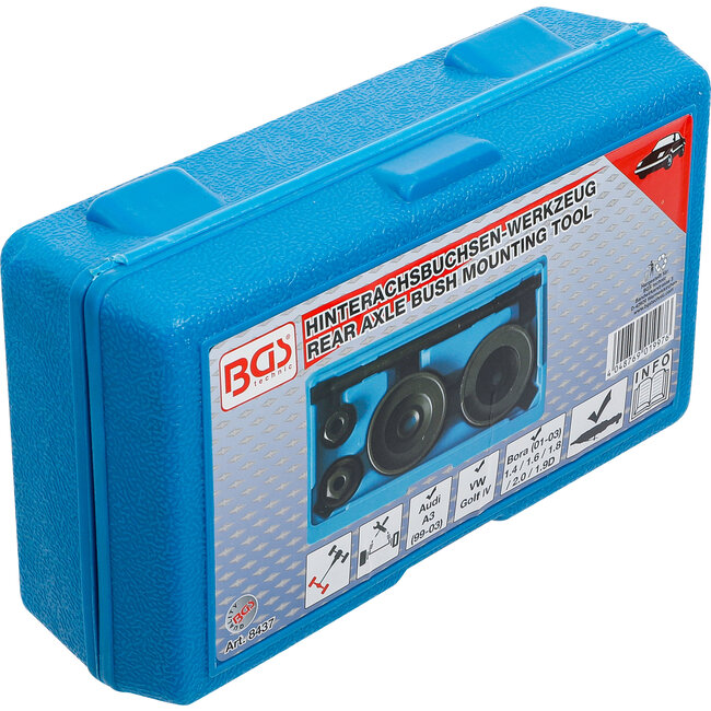 BGS Achterasbus-gereedschapset voor VW Golf, Audi A3