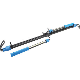 BGS technic COB-LED-motorkaplamp met accu & expanderhouder 2 COB-LED Werk-handlampen