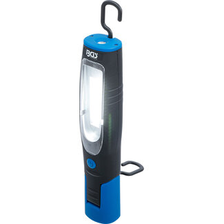 BGS technic COB-LED werkplaatslamp met magneet en ophanghaak