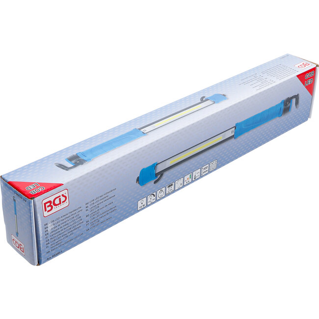 BGS COB-LED-looplamp met ophanghaak