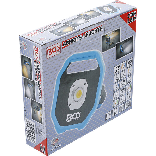 BGS COB-LED werklamp 10 Watt