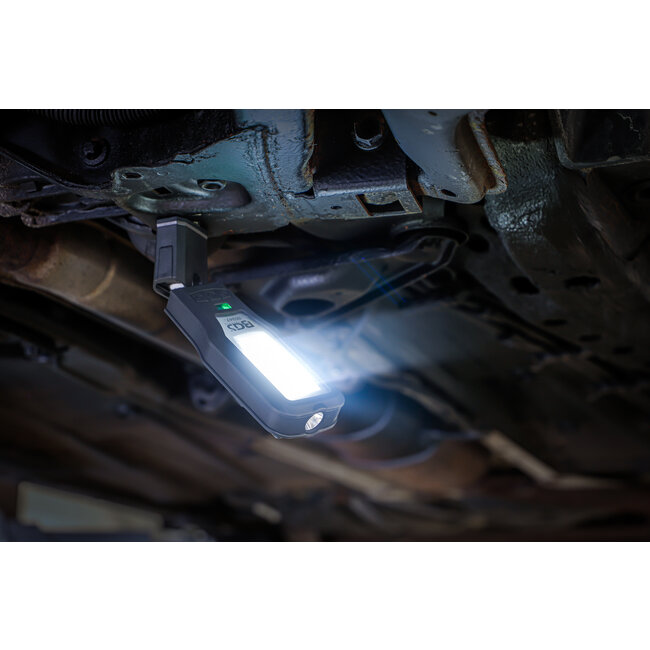 BGS COB-LED werklamp uitklapbaar met oplaadstation