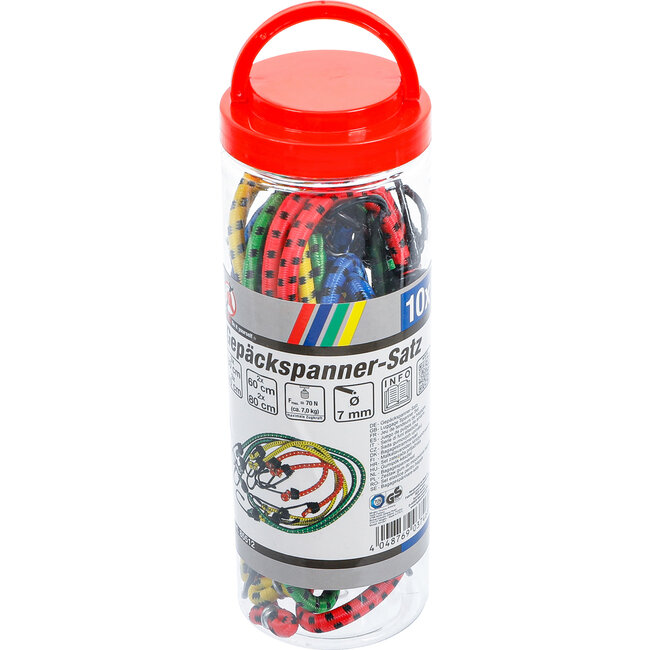 BGS Bagagespannerset 300 - 800 mm 10 delig