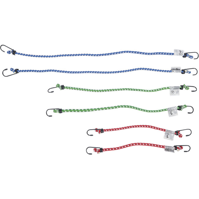 BGS Bagagespannerset 300 / 450 / 600 mm 6 delig