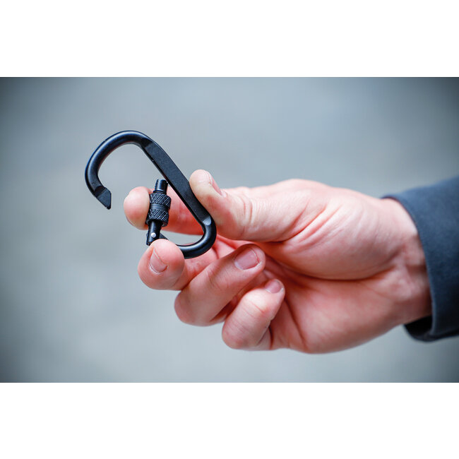 BGS Karabijnhaak met schroefsluiting 70 x 6 mm