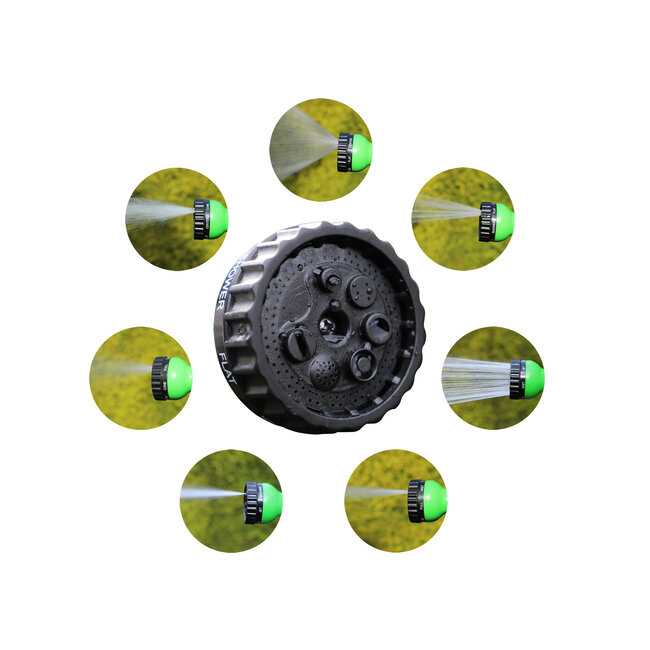 BGS Tuinslang textiel flexibel 3 - 10 meter