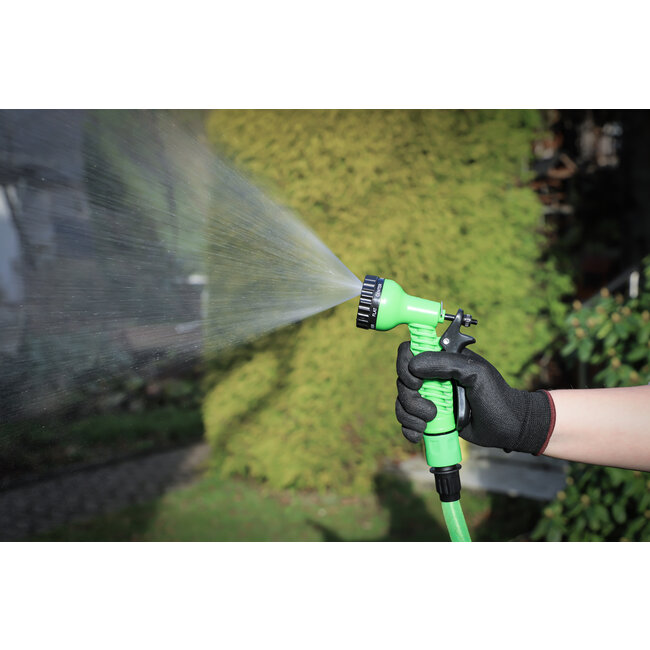 BGS Tuinslang textiel flexibel 3 - 10 meter