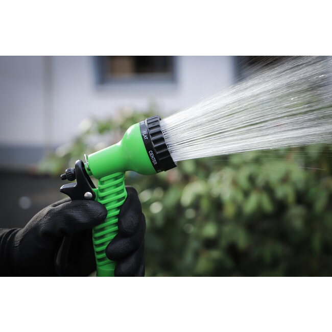 BGS Tuinslang textiel flexibel 3 - 10 meter