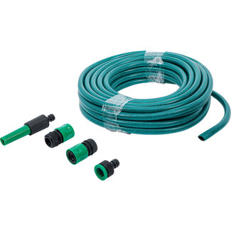 BGS Do it yourself Tuinslang PVC incl. tuinsproeier en koppelstekker 1/2" 15 meter