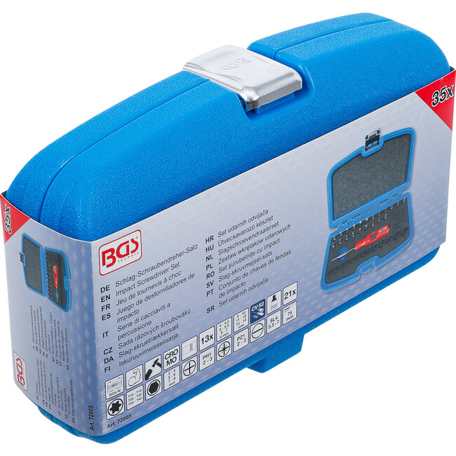 BGS Slagschroevendraaierset 1/4"  36 delig