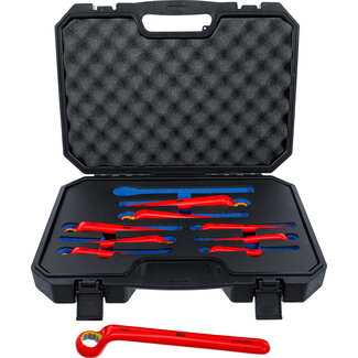BGS technic VDE-ringsleutel-set diep gebogen 10 - 24 mm 9 delig