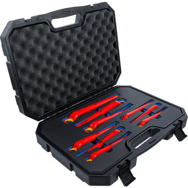 BGS VDE-ringsleutel-set diep gebogen 10 - 24 mm 9 delig