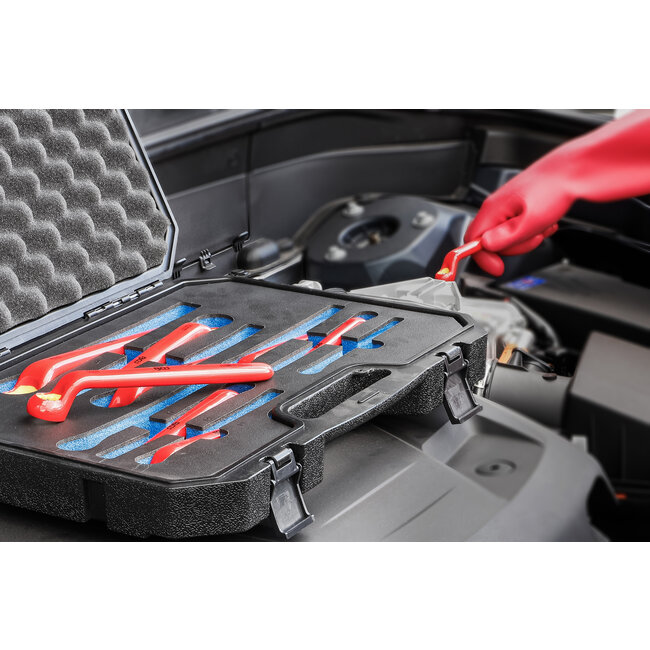 BGS VDE-ringsleutel-set diep gebogen 10 - 24 mm 9 delig