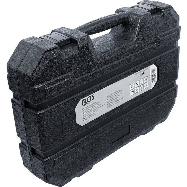 BGS VDE-ringsleutel-set diep gebogen 10 - 24 mm 9 delig