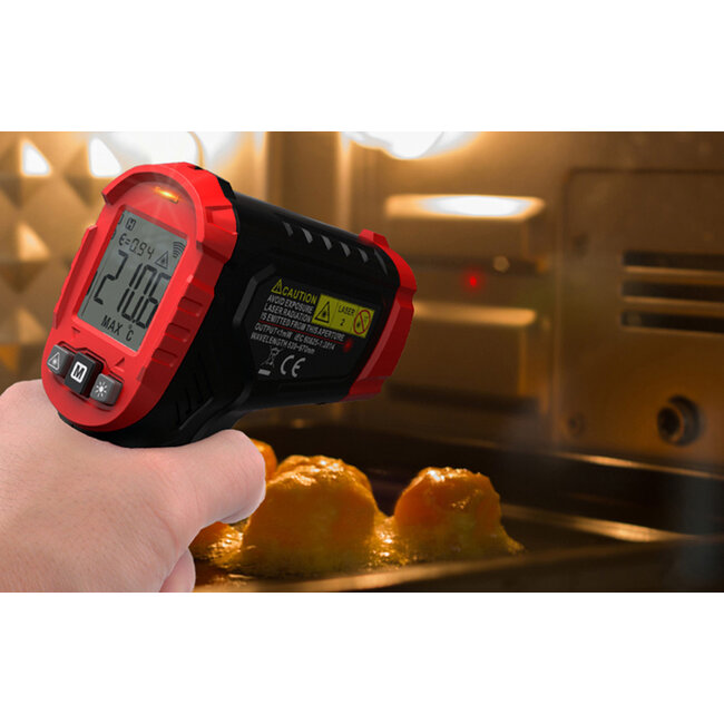 Habotest Digitale laser temperatuur meter HT641A