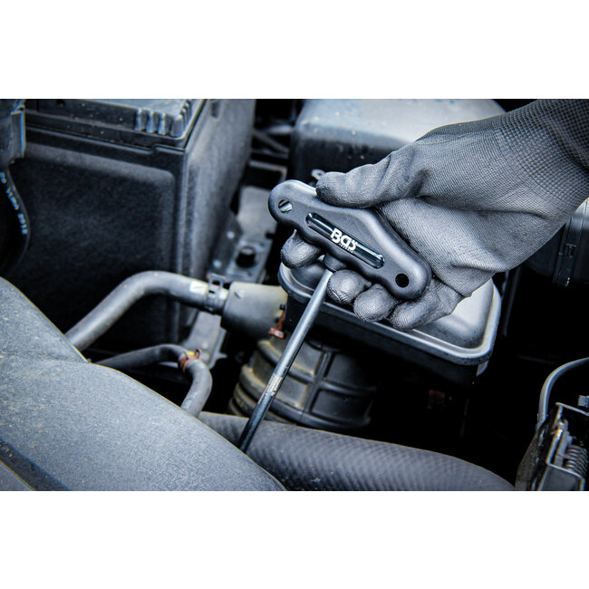 BGS Dopsleutel met T-greep, zeskant 8 mm