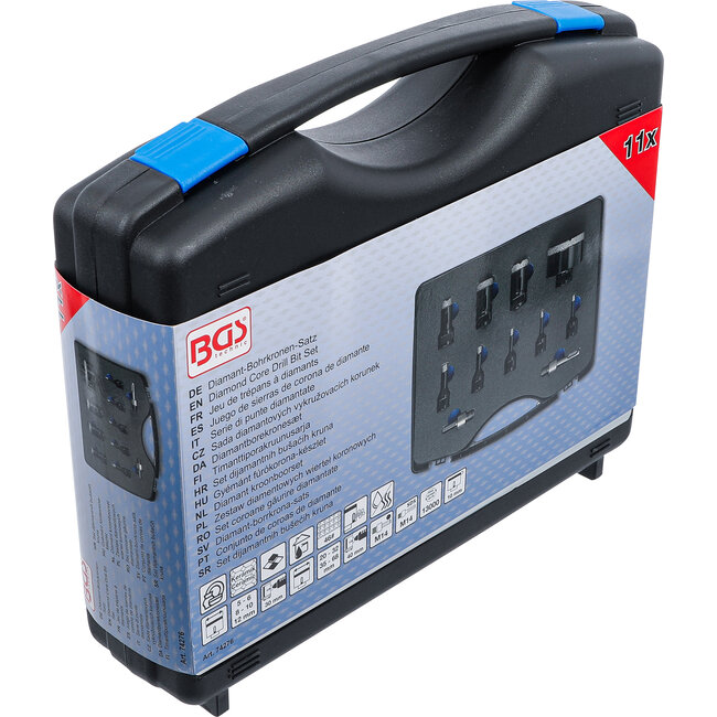 BGS Diamant kroonboorset 5 - 68 mm 11 delig