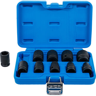 BGS technic Kracht doppenset zeskant 1/2" - 15/16" inches 10 delig